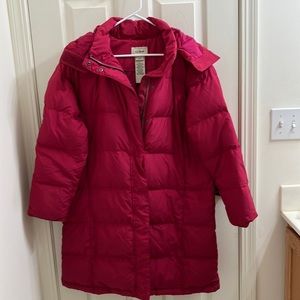 L.L.Bean down coat PL